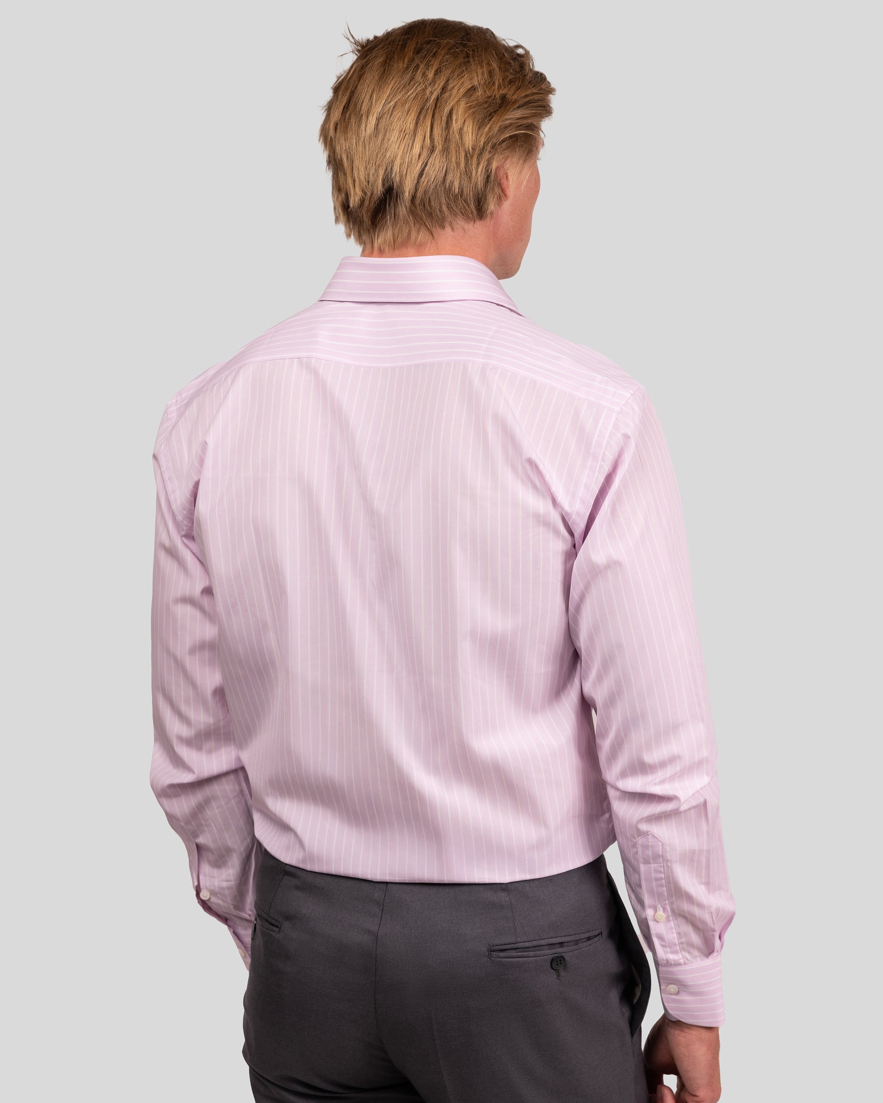 Camicia A Righe  Popeline