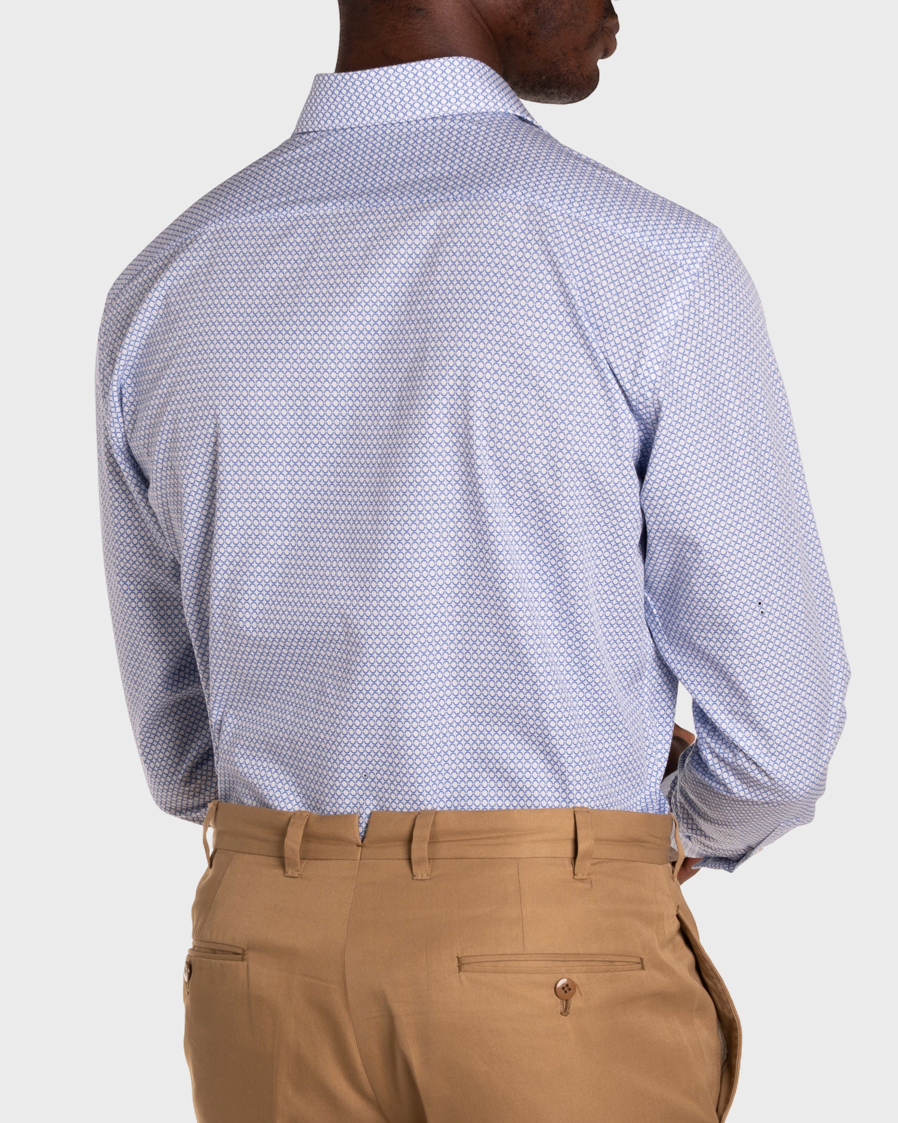 Camicia Stampa Optical Popeline