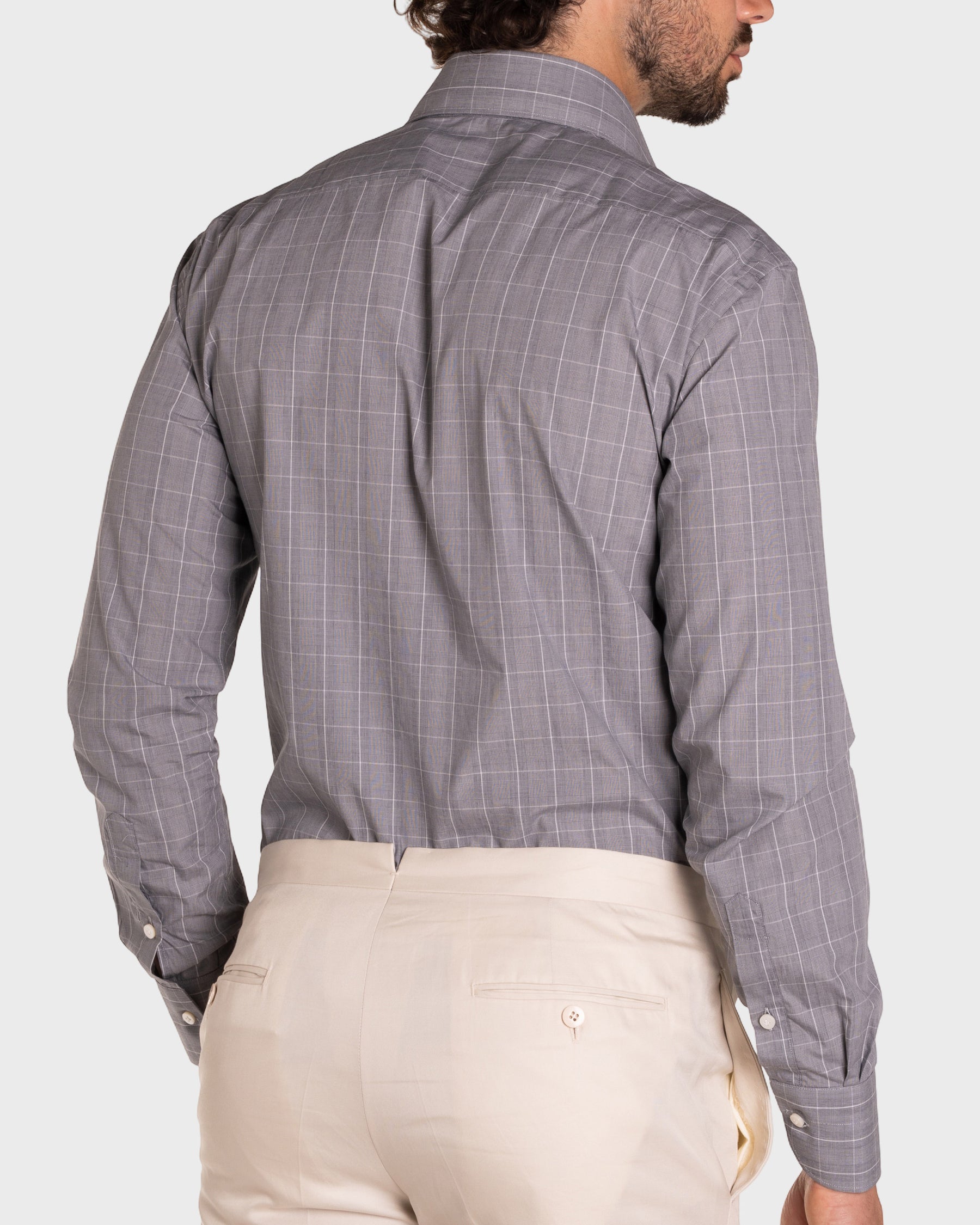 Camicia Quadri Signature Popeline