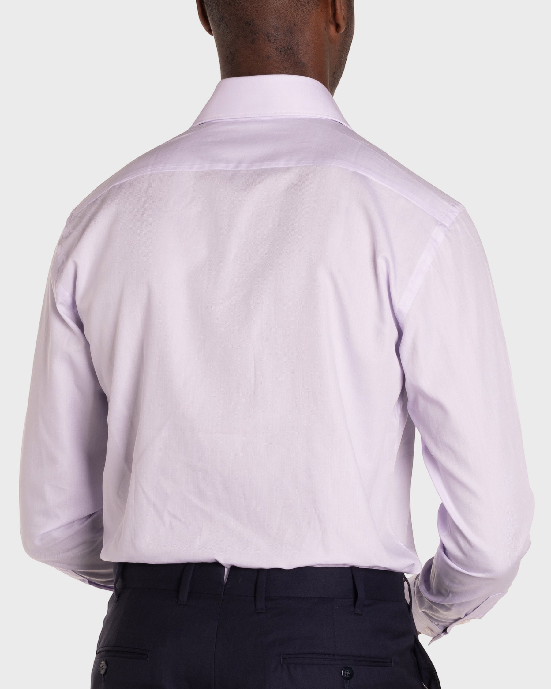Camicia Lilla Chiaro Oxford