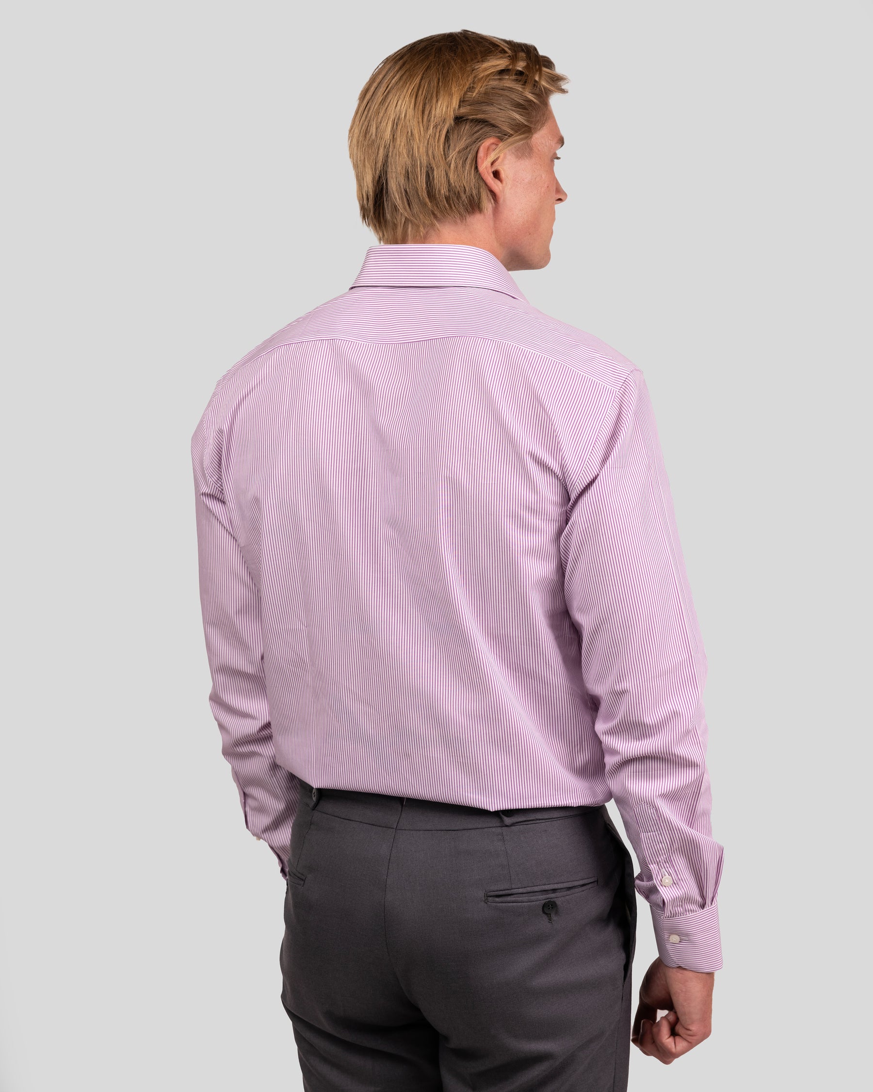 Camicia A Righe Signature Popeline