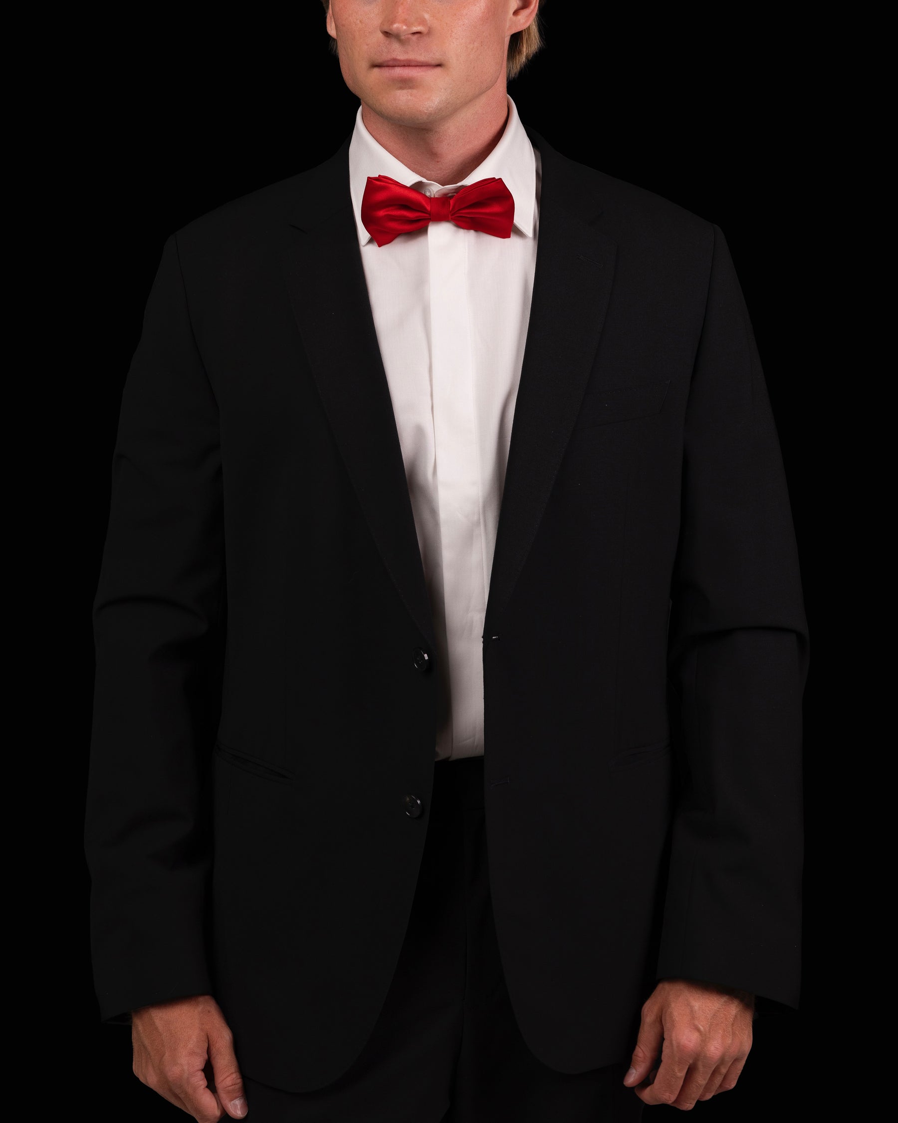 White Herringbone Fly Front Signature Twill Shirt