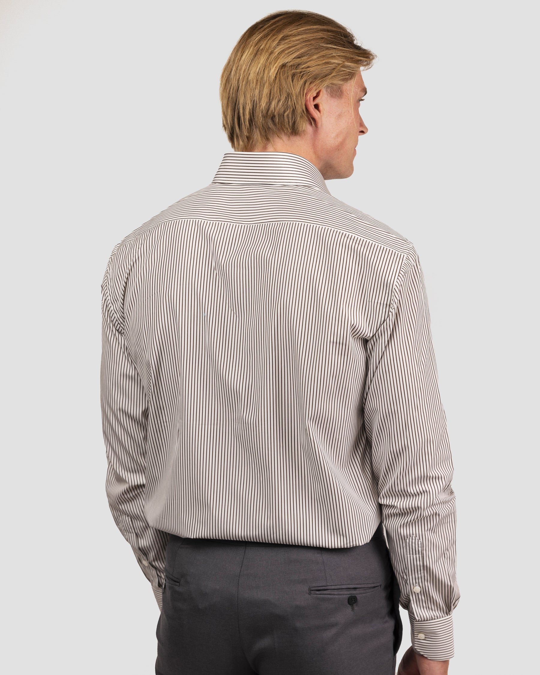 Camicie A Righe Signature Popeline