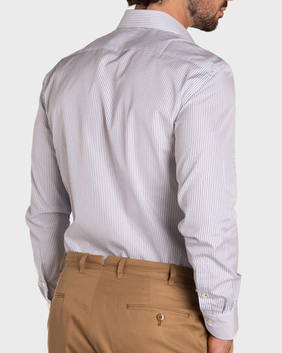 Striped Poplin Shirt