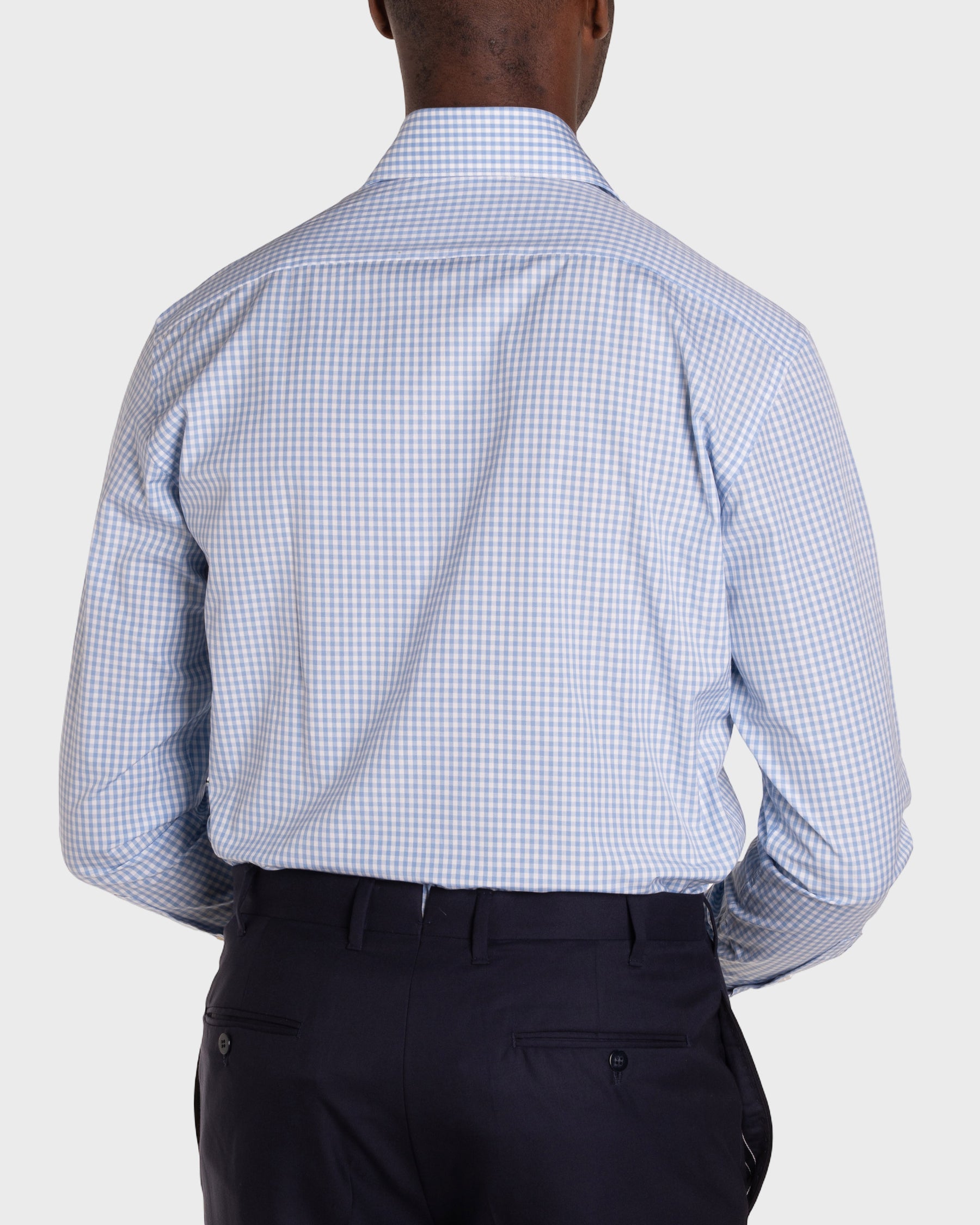 Camicia A Quadri Popeline