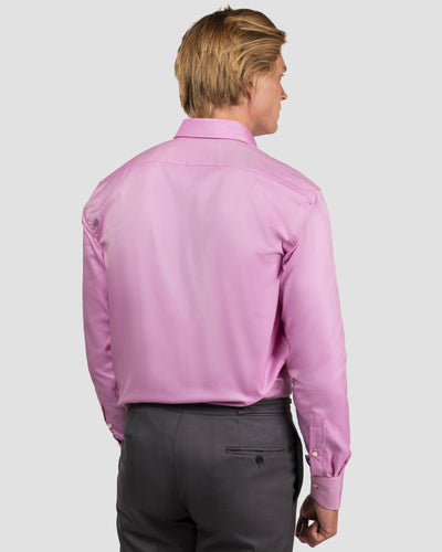 Plain Medium Oxford Lilac Shirt