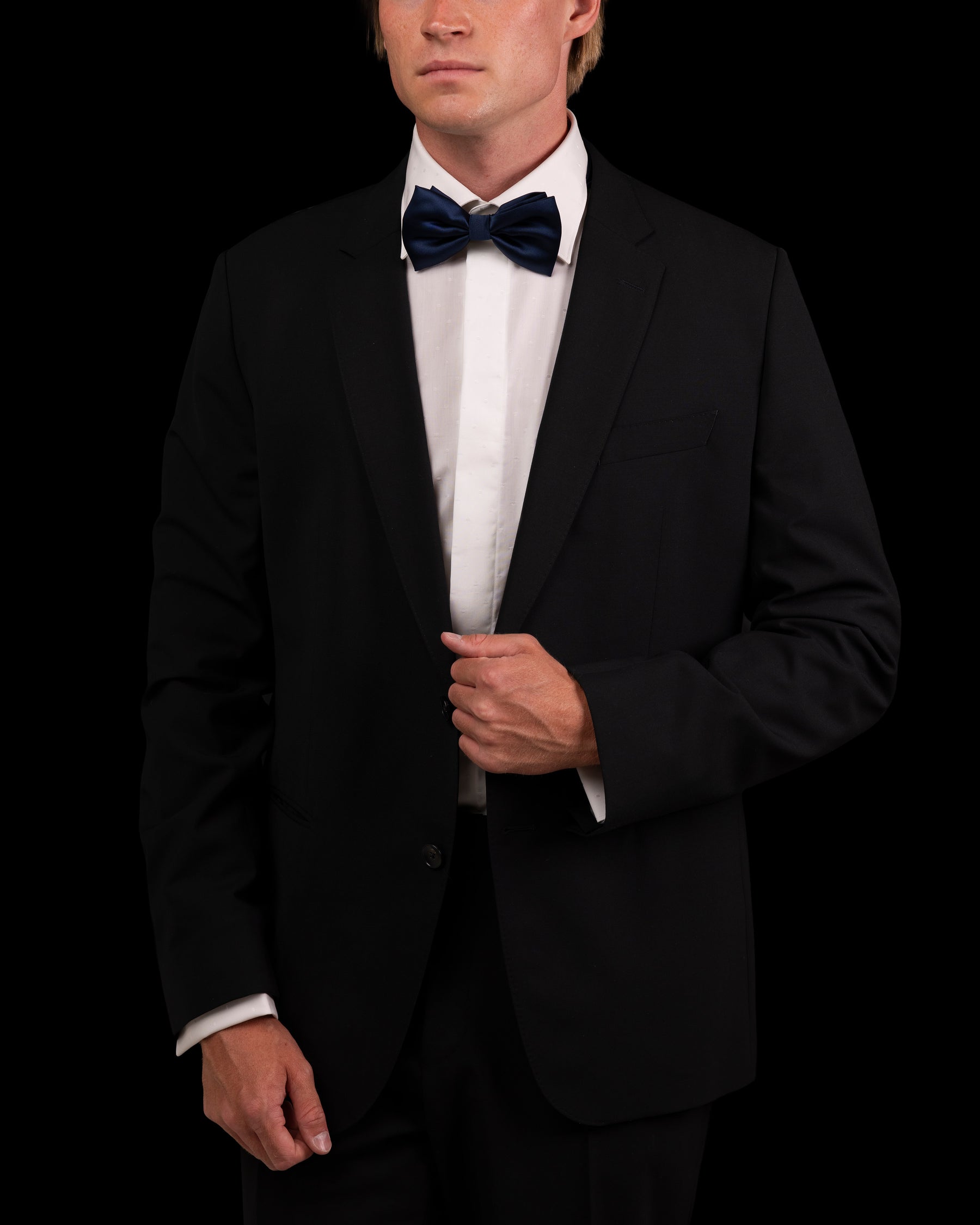 White Polka Dot Jacquard Fly Front Poplin Shirt