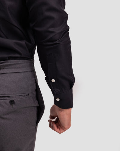 Camicia Unita Navy Blu Signature Twill