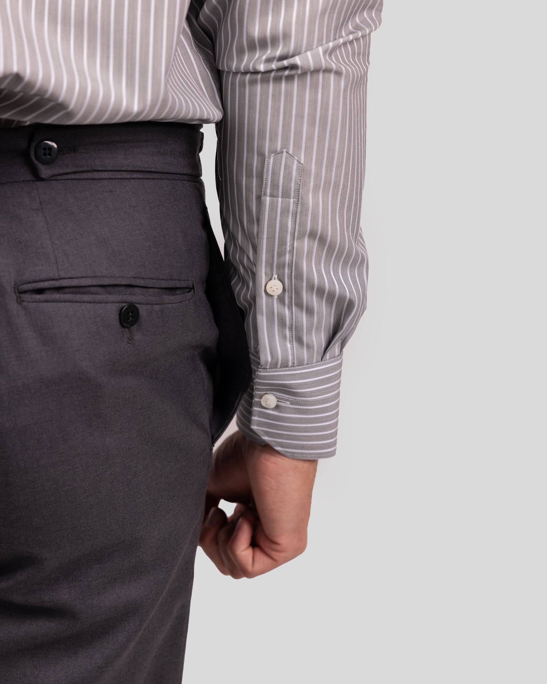 Camicie A Righe Signature Popeline