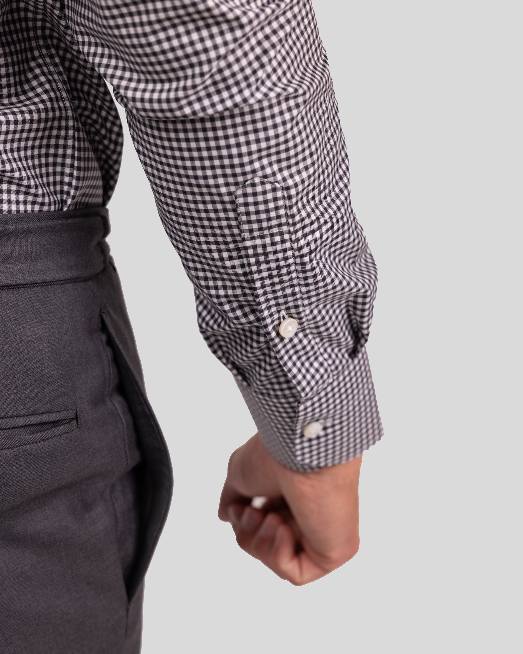Camicia Quadretti Twill