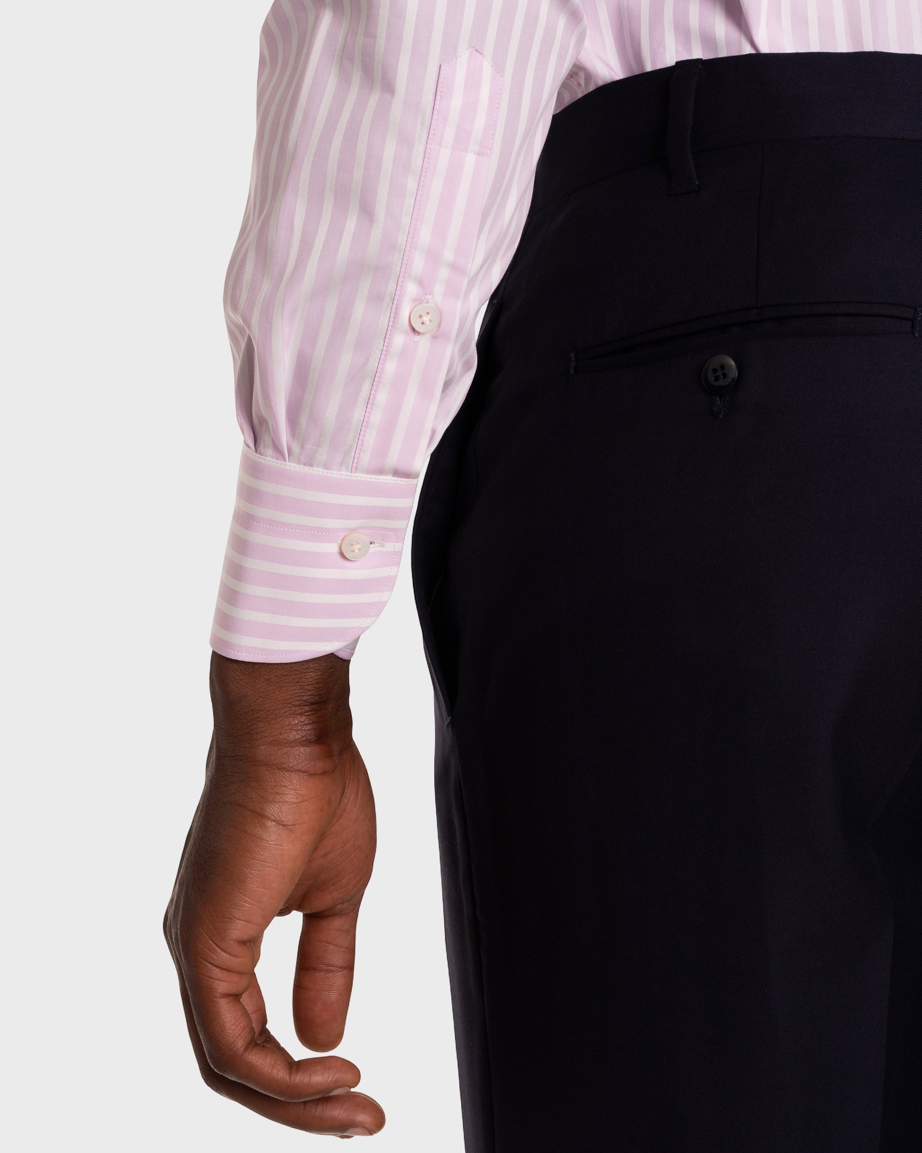 Camicia A Righe Signature Fil A Fil