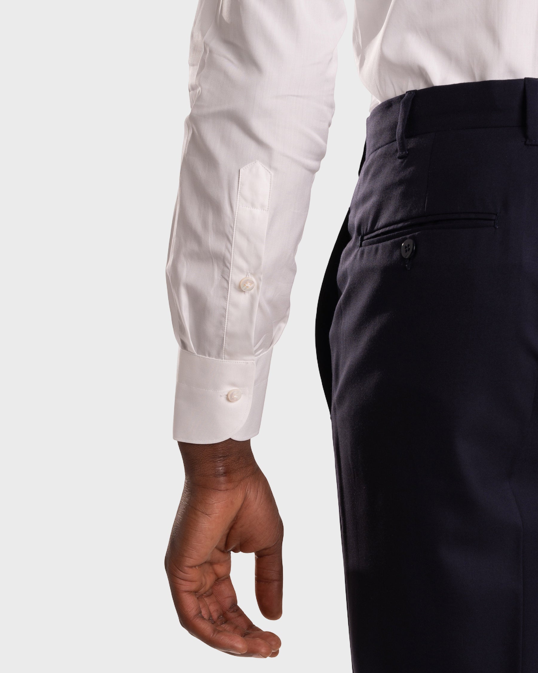 Camicia Bianca Avorio Twill