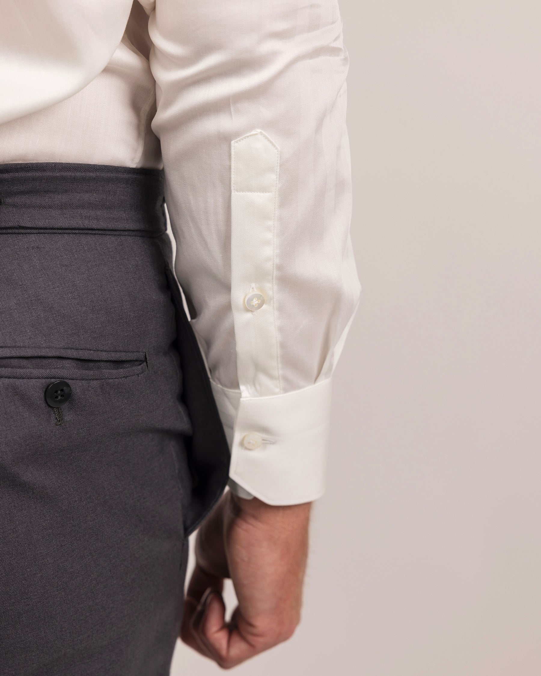 Camicia Bianca - Avorio Signature Popeline