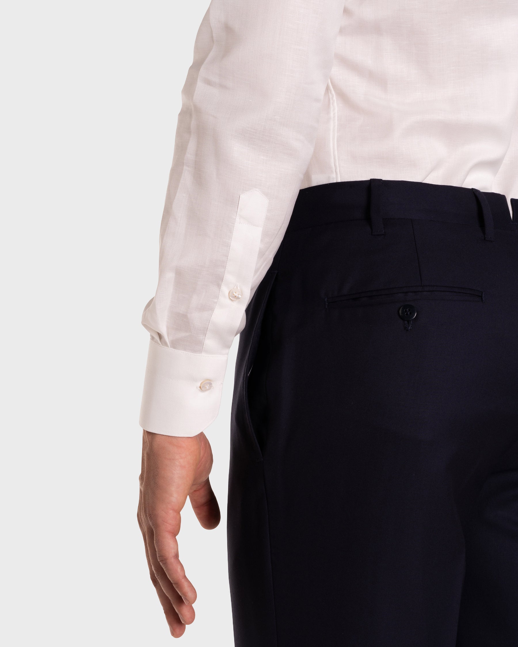 Camicia Voile Cotone Fly Front