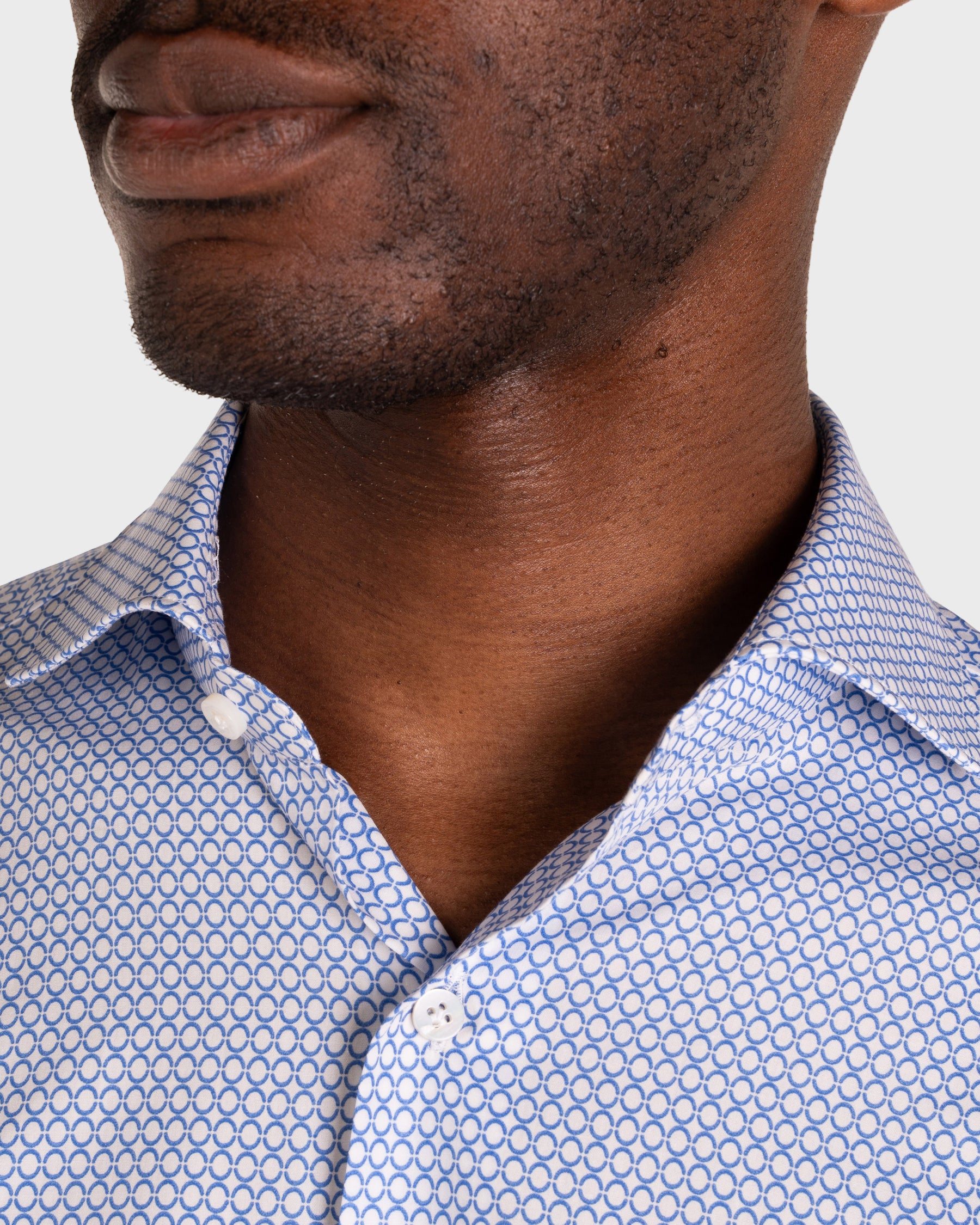 Camicia Stampa Optical Popeline
