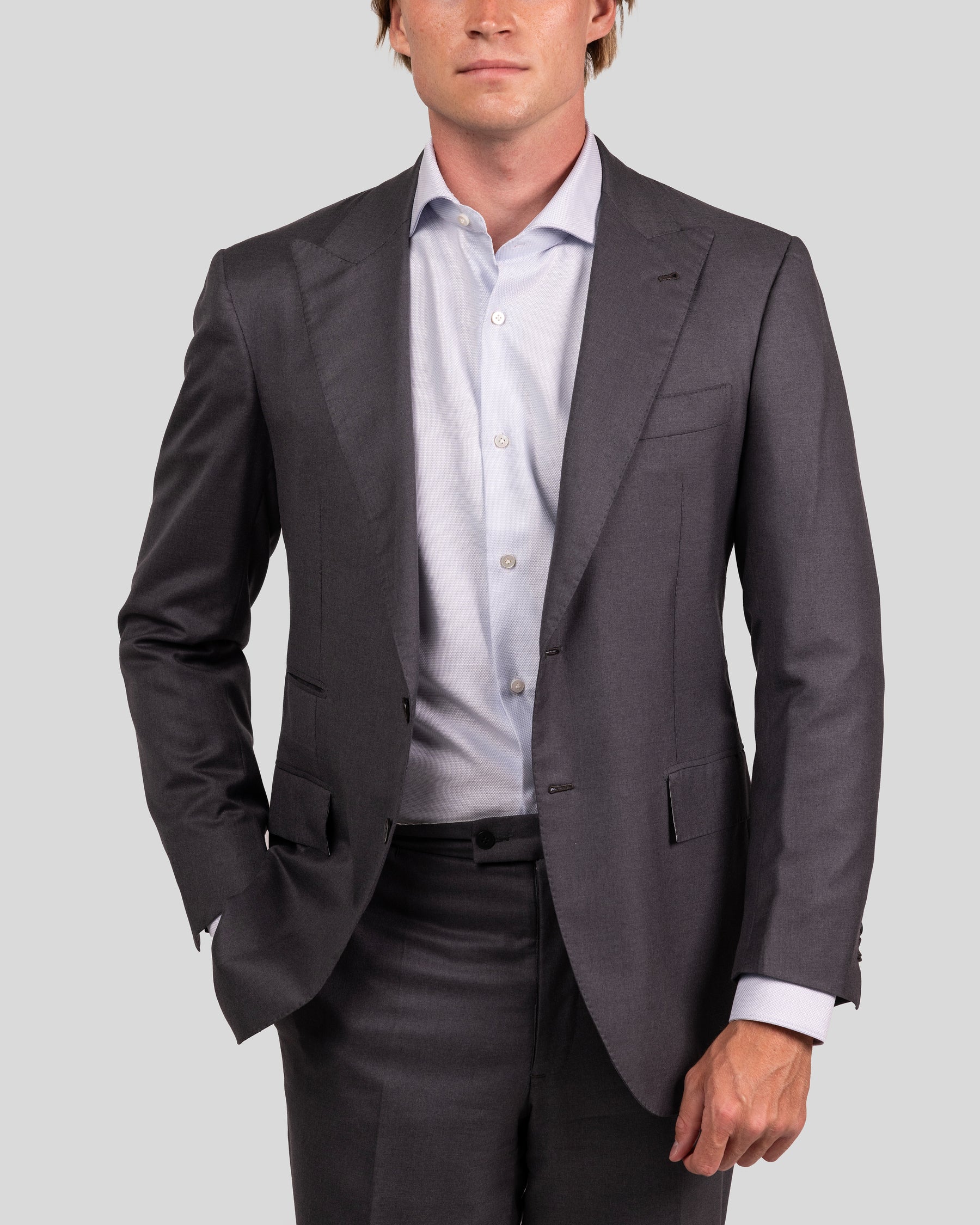 Camicia Unita Celeste Oxford