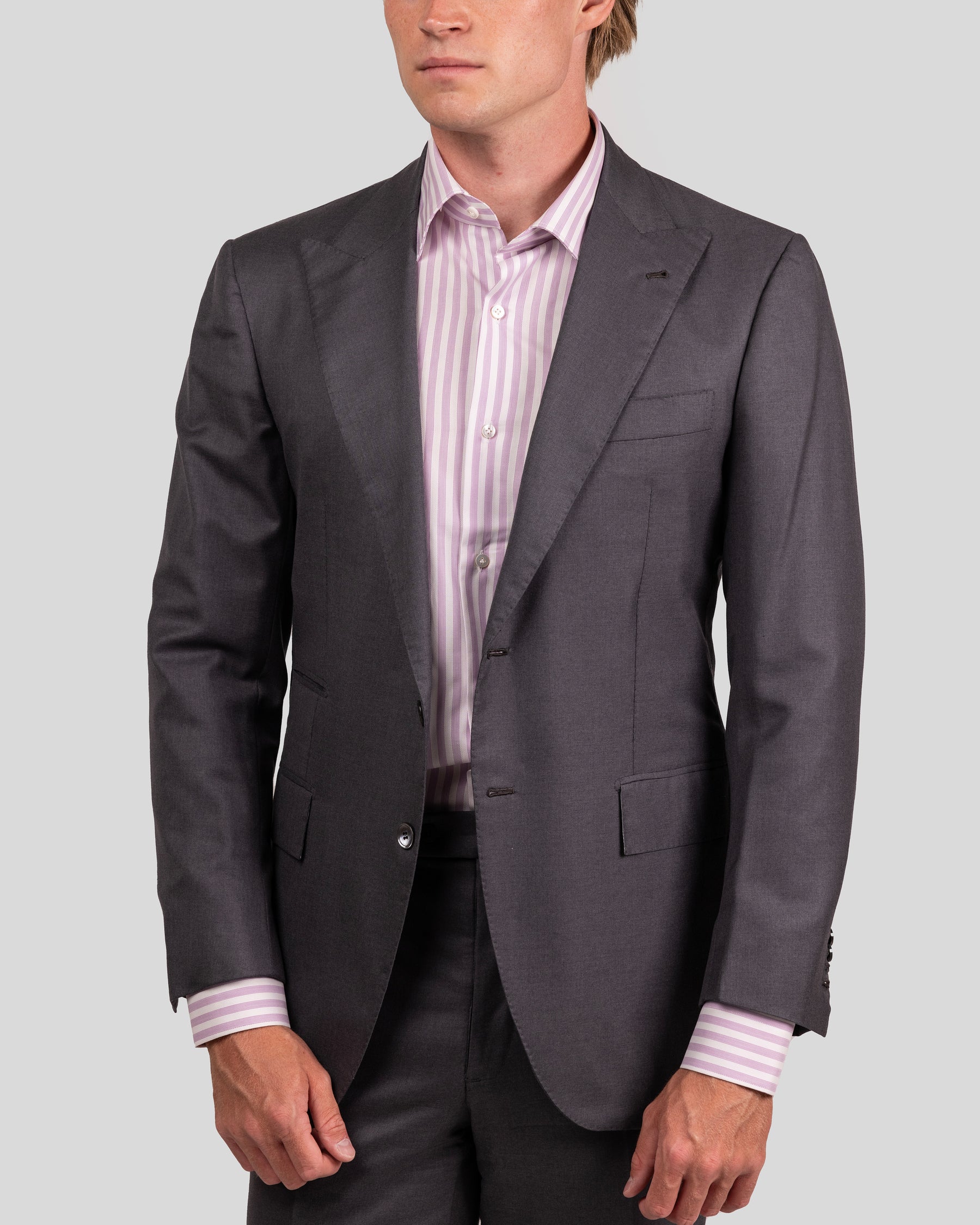 Camicia A Righe Oxford