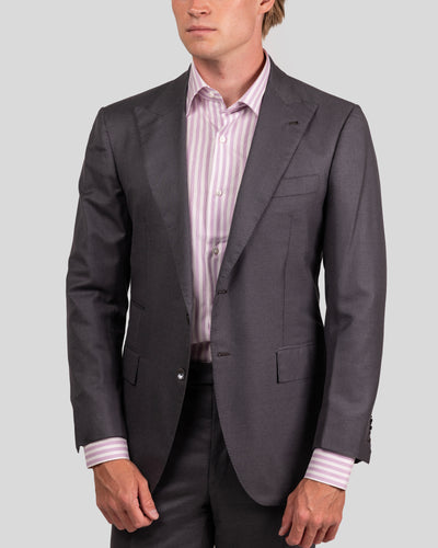 Camicia A Righe Oxford