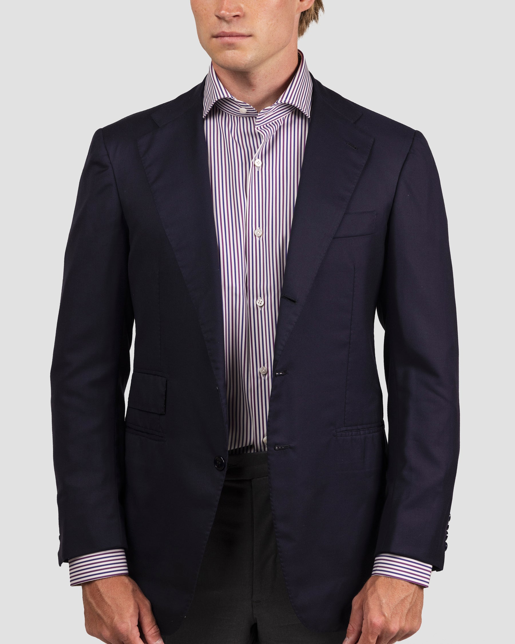 Camicie A Righe Signature Popeline