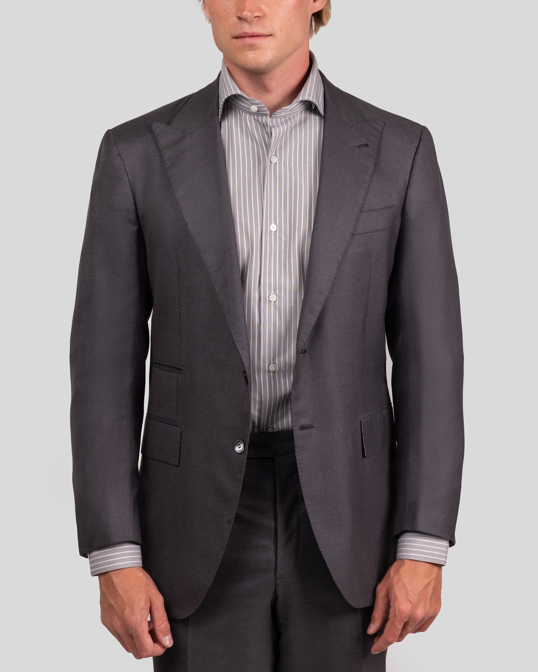 Camicie A Righe Signature Popeline
