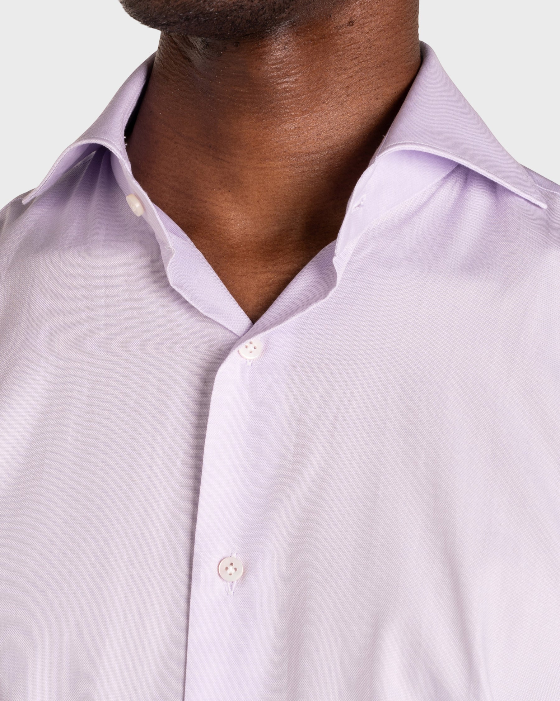 Camicia Lilla Chiaro Oxford