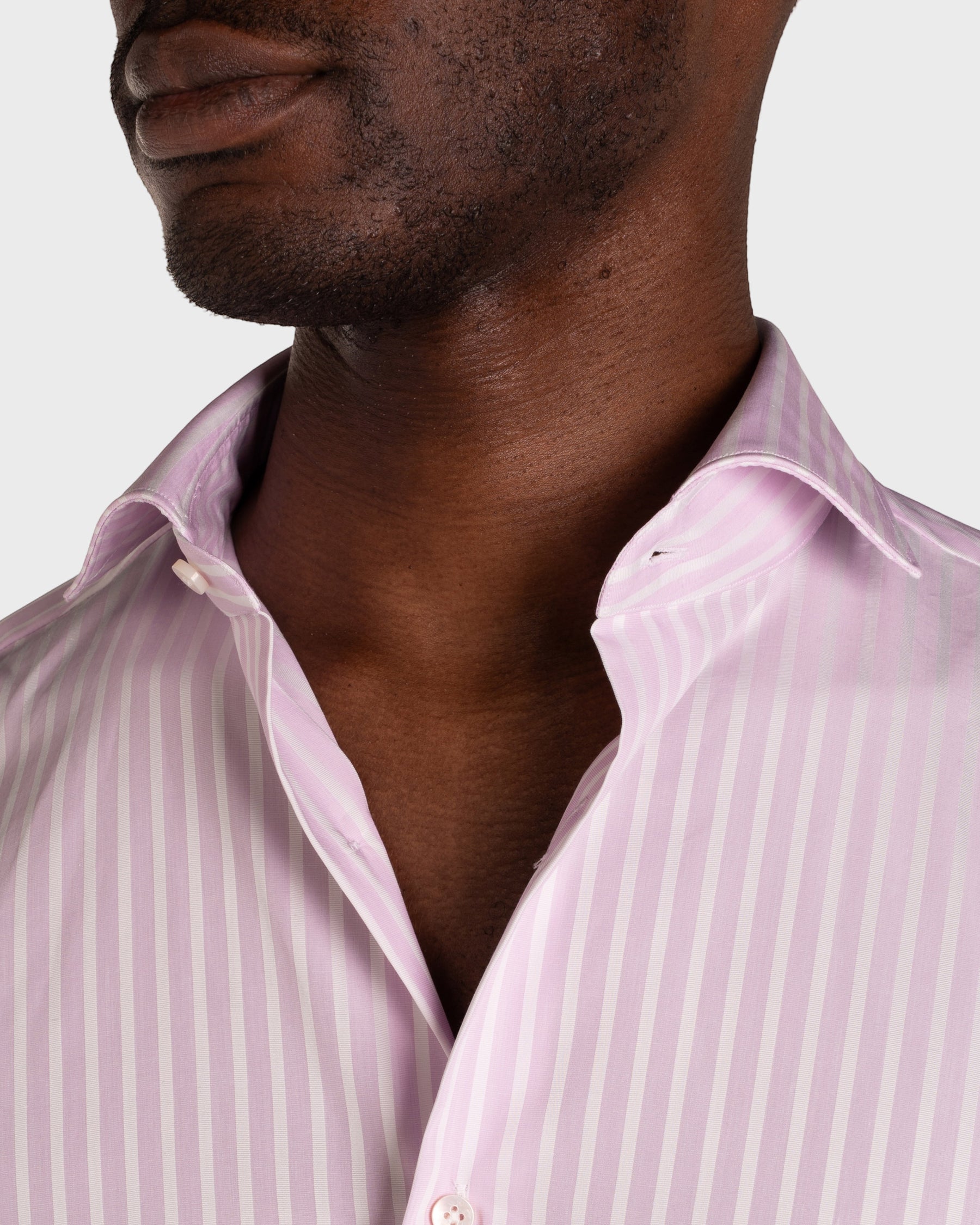 Camicia A Righe Signature Fil A Fil