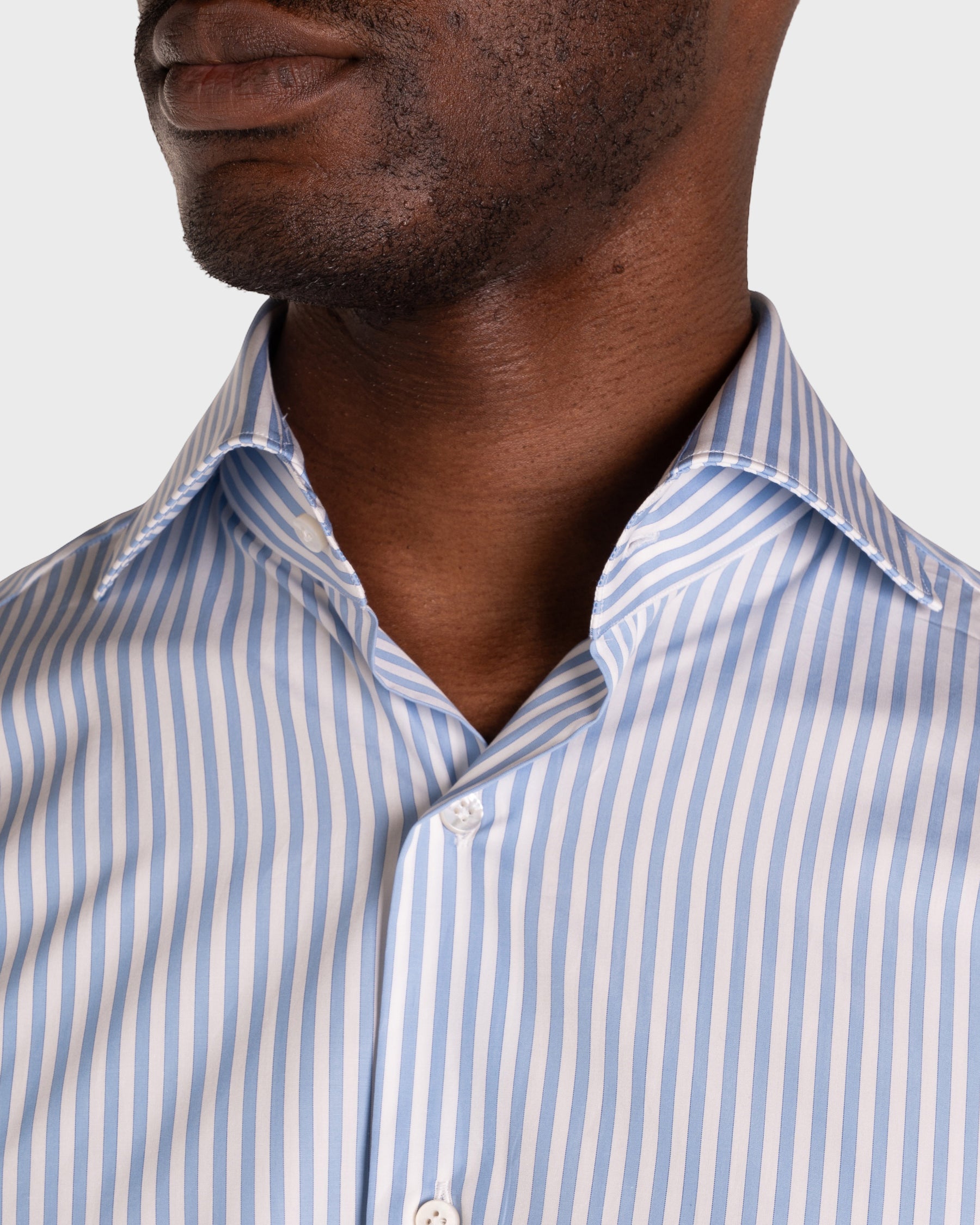 Camicia a Righe Signature Popeline