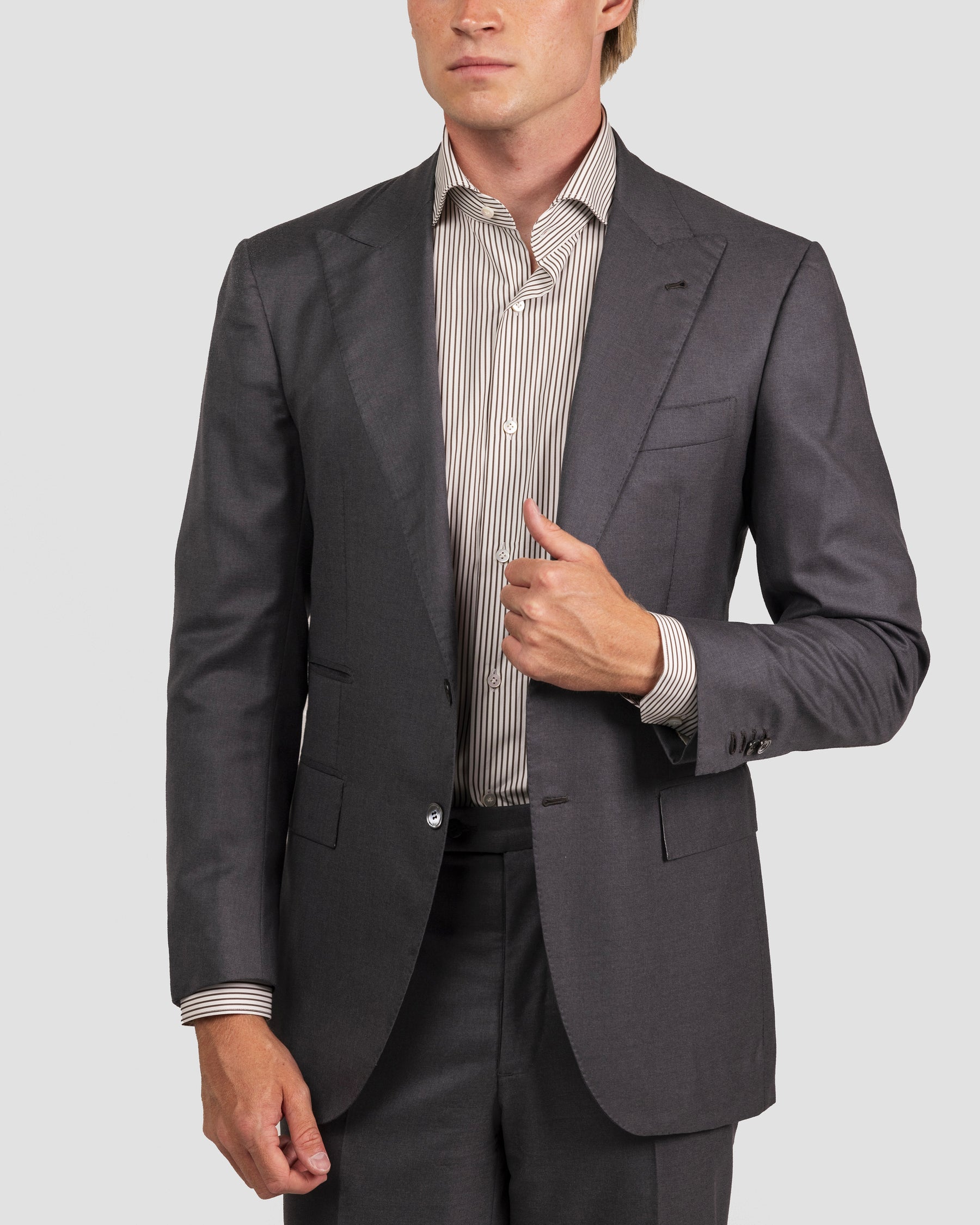 Camicie A Righe Signature Popeline