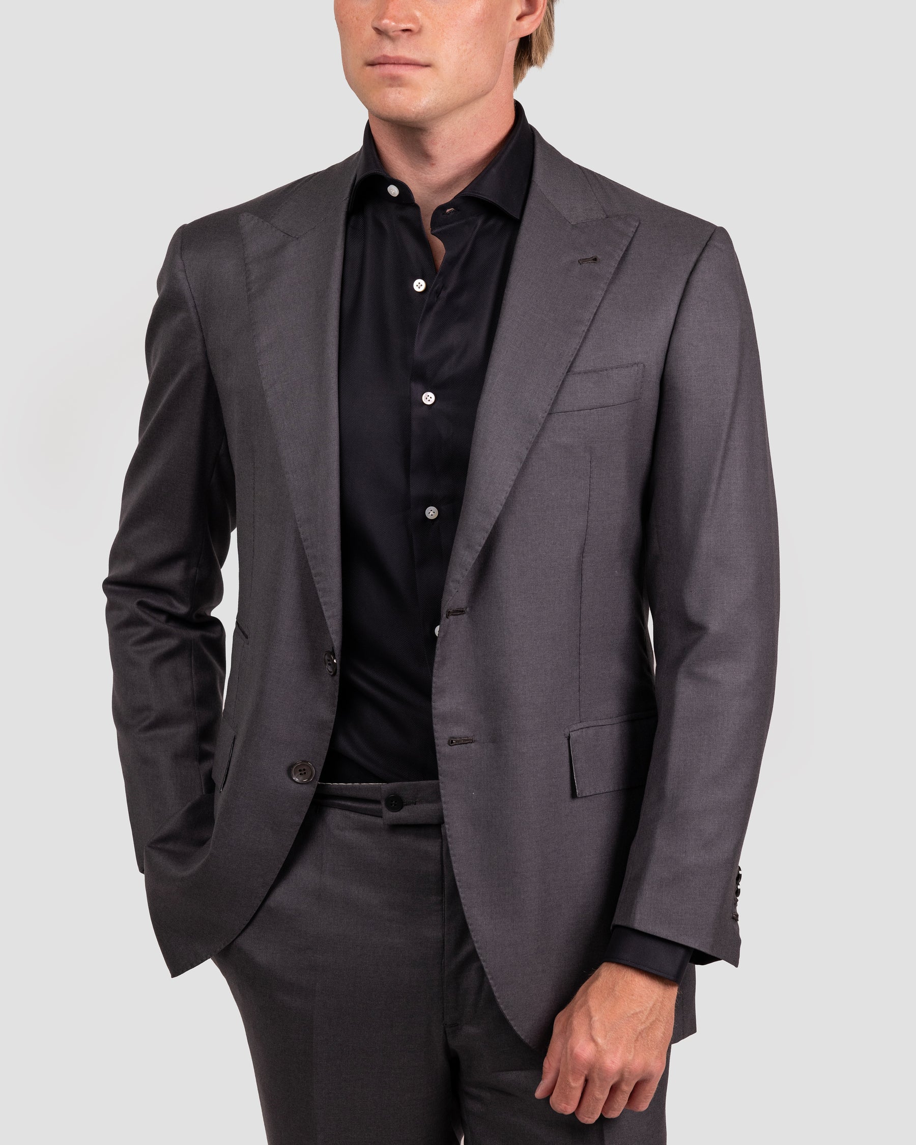 Camicia Unita Navy Blu Signature Twill