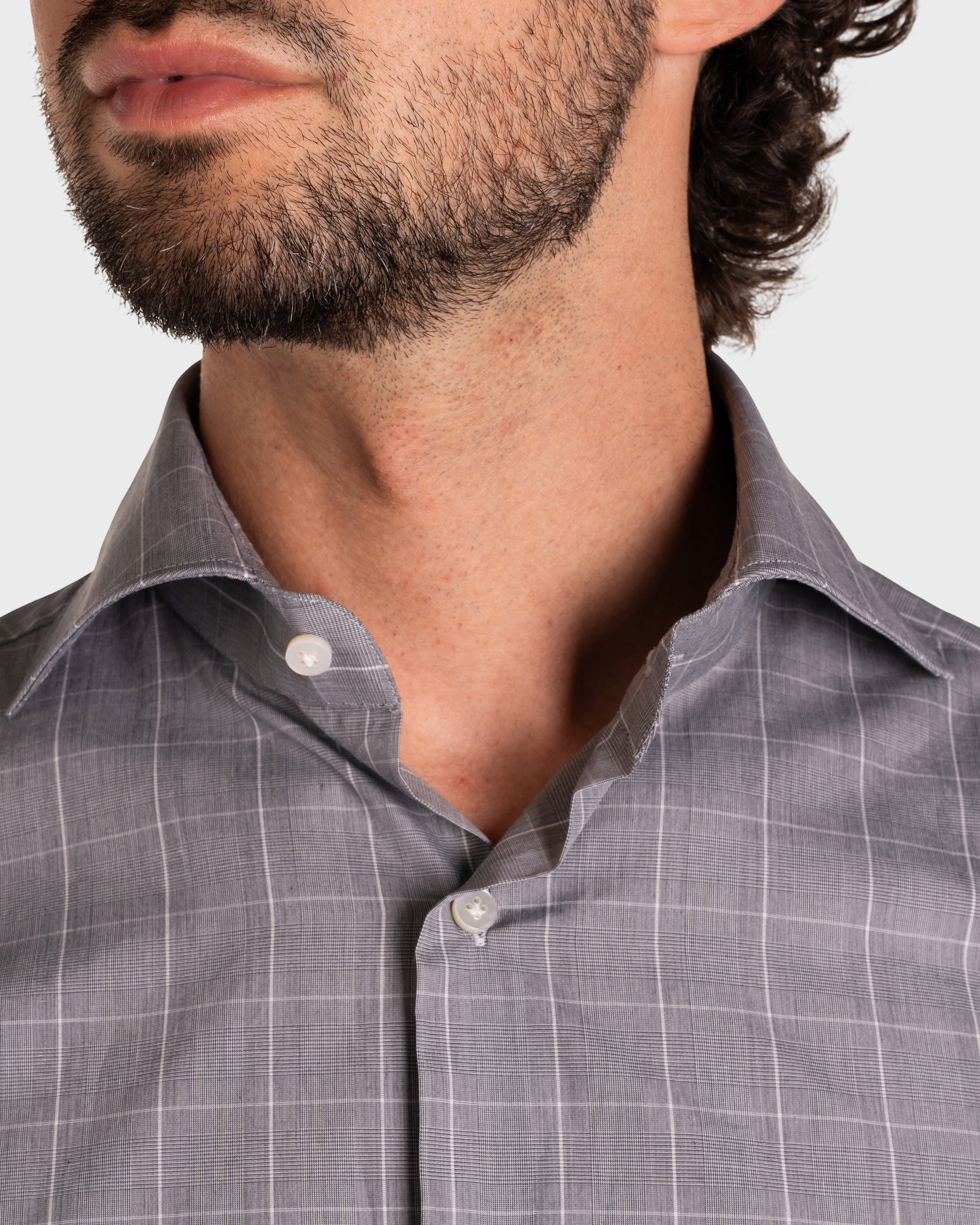 Camicia Quadri Signature Popeline