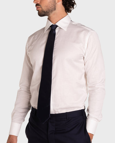Chemise en Voile de Coton boutonnage recouvert
