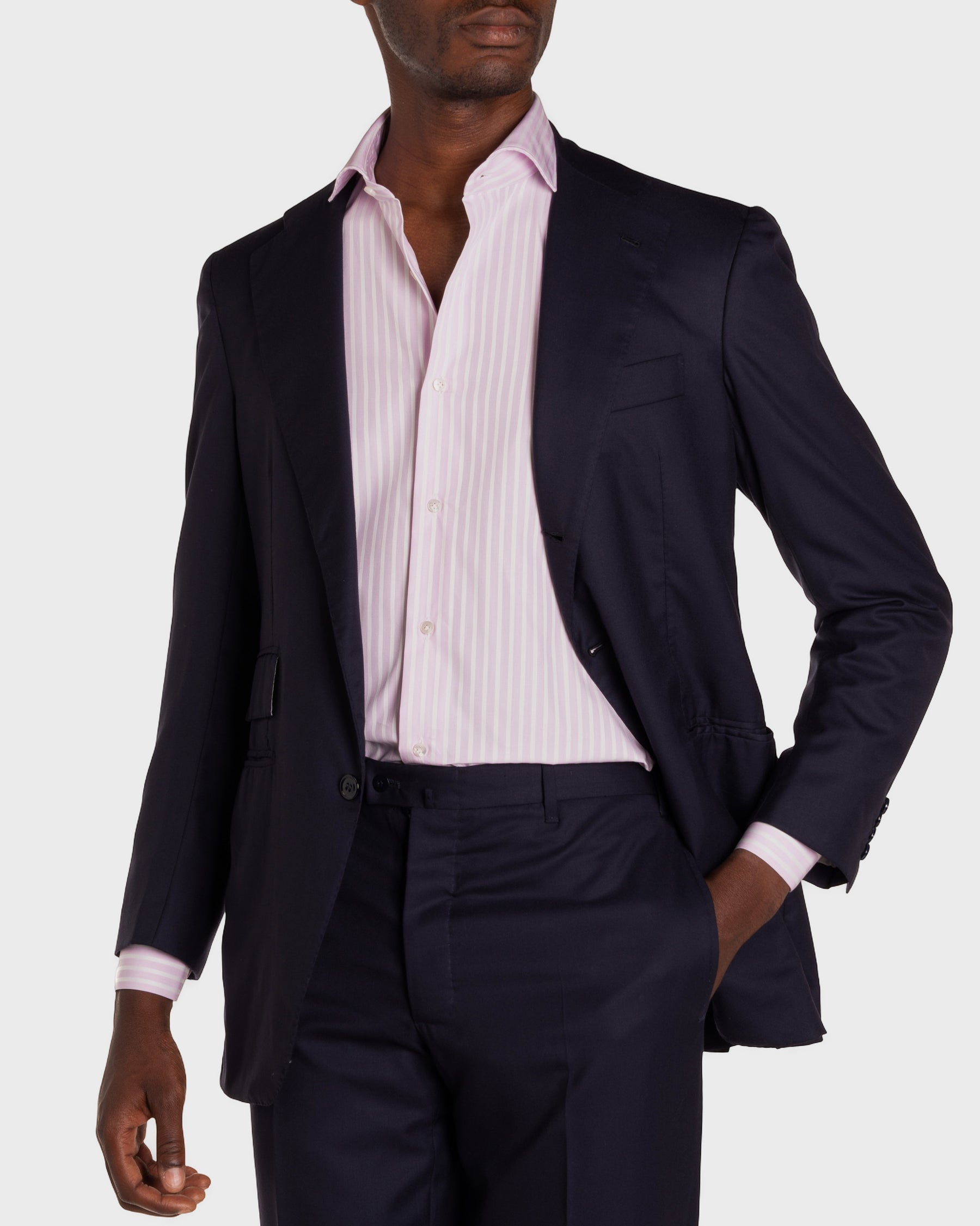 Camicia A Righe Signature Fil A Fil