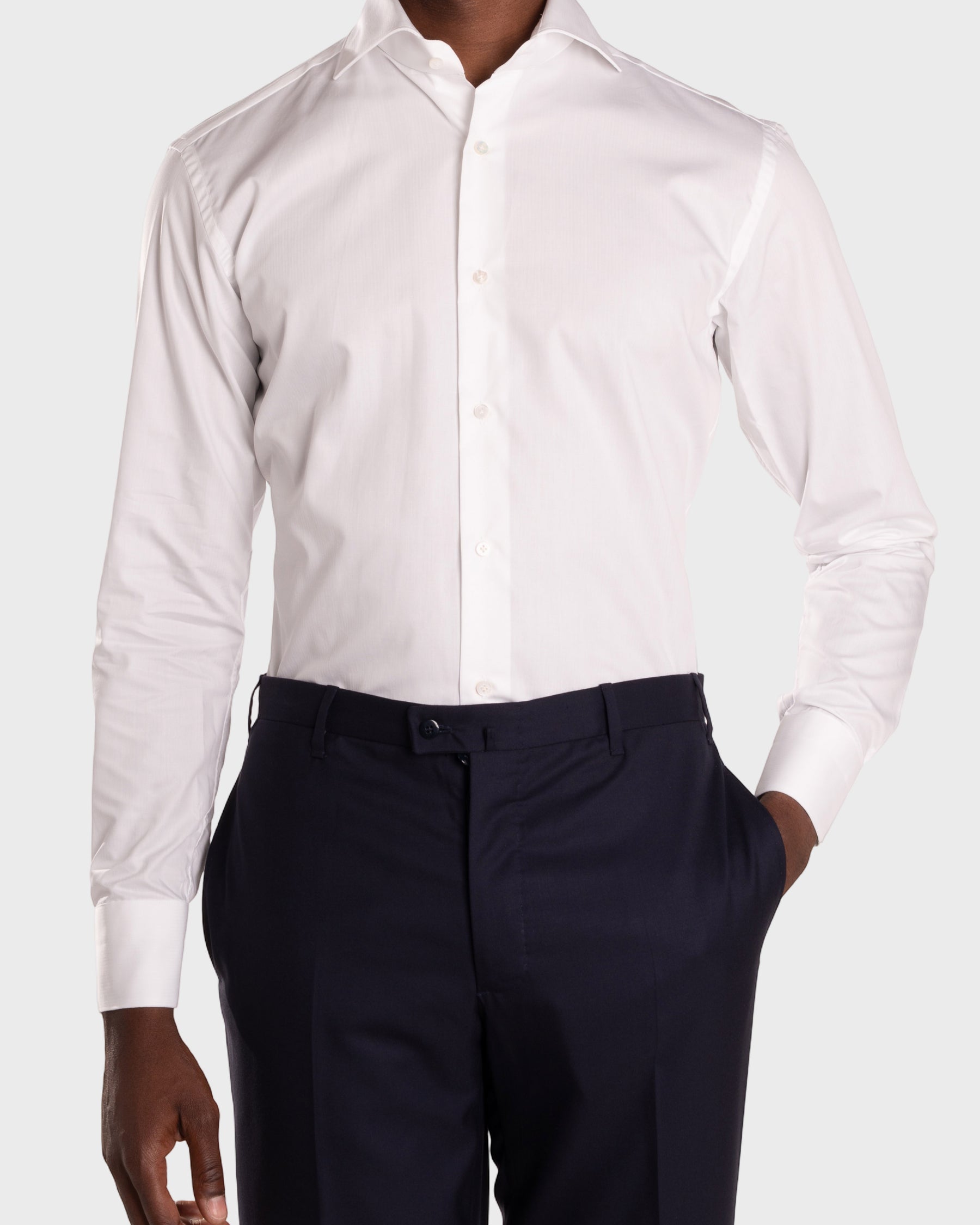 Camicia  Bianca Twill  Piquet