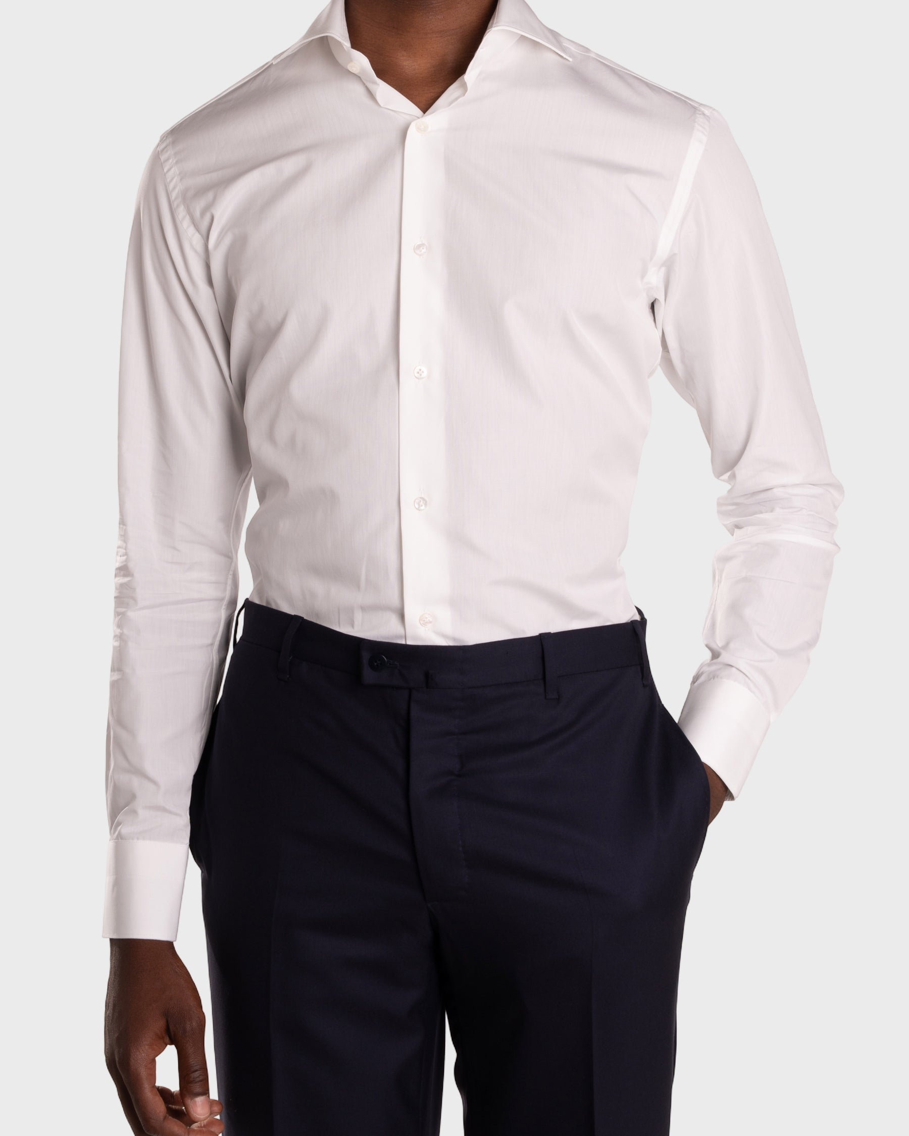 Camicia Bianca Avorio Twill