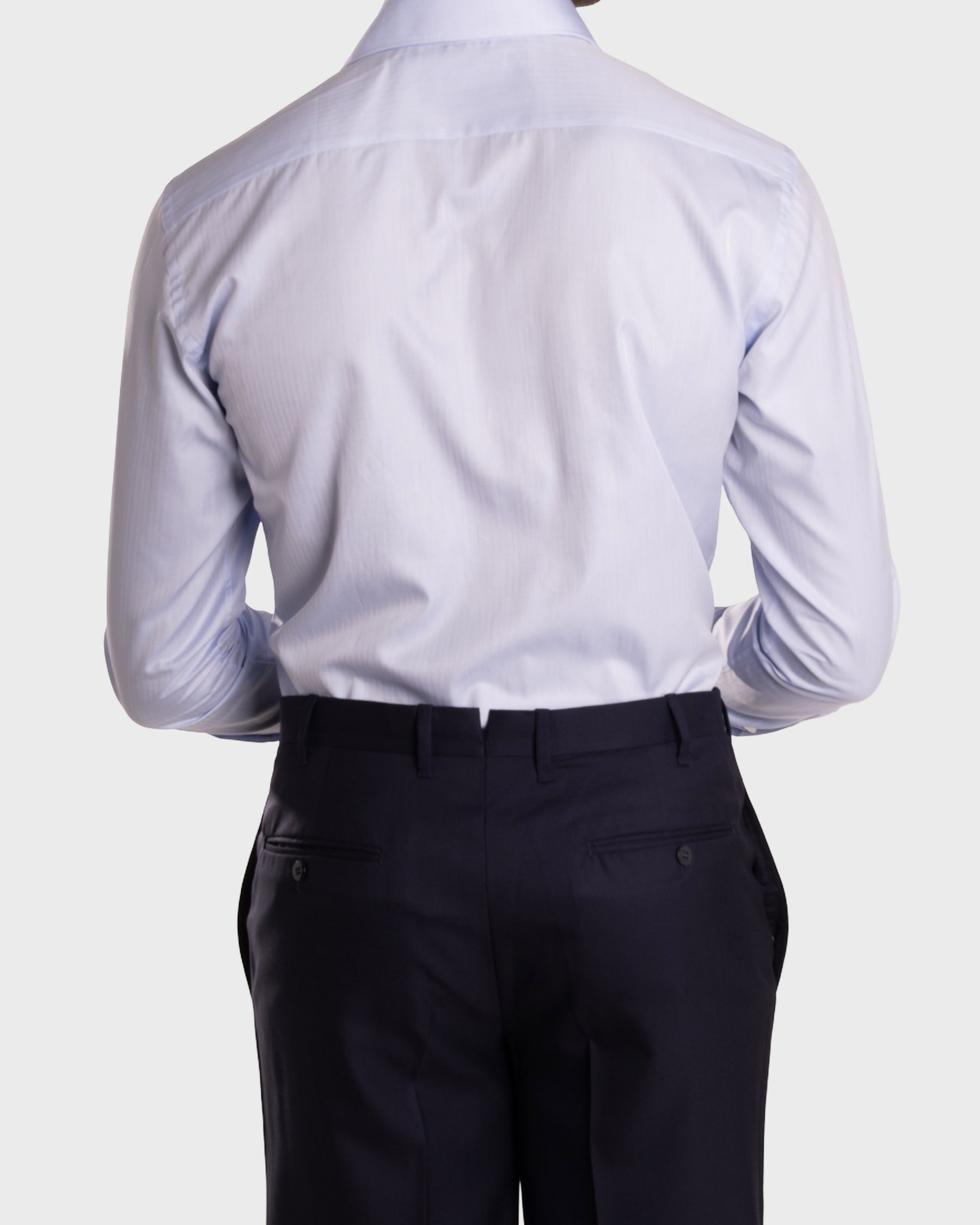 Camicia Celeste Medio Twill