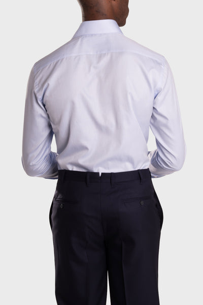 Camicia Celeste Medio Twill
