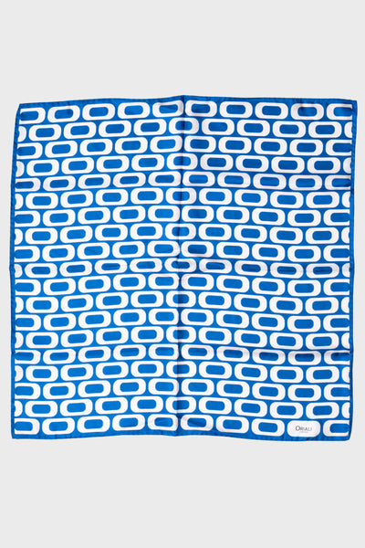 Printed Optical Twill Design Scarf