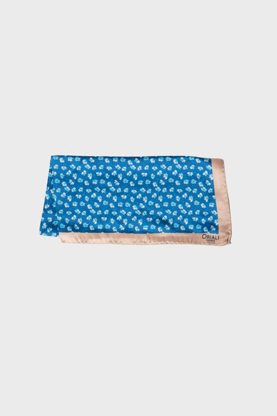 Printed Twill Silk Scarf