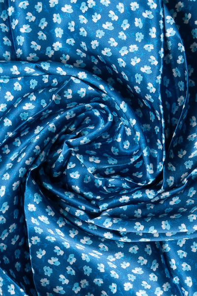 Printed Twill Silk Scarf