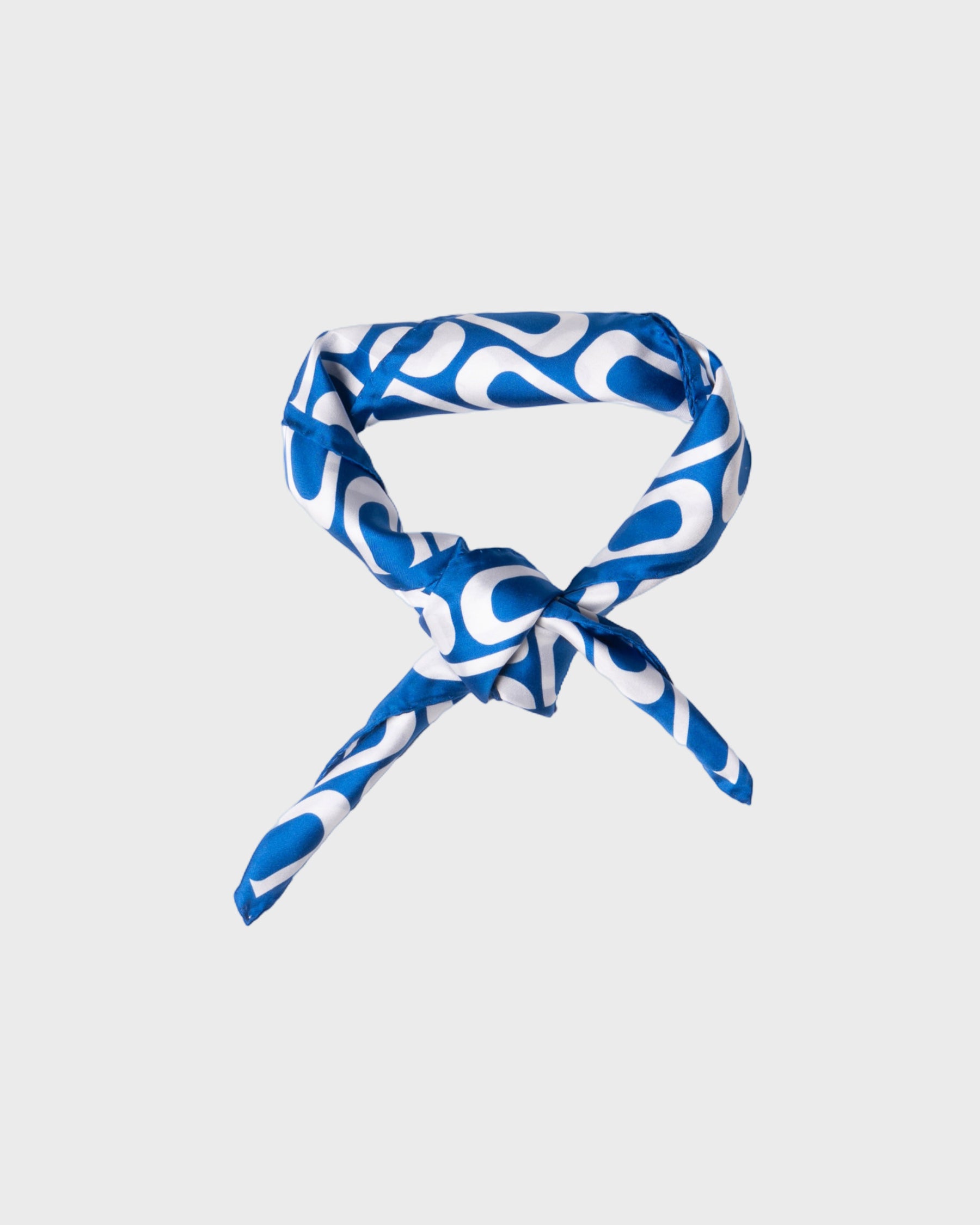 Foulard en sergé optique imprimé