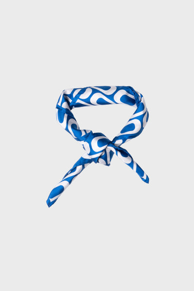 Printed Optical Twill Design Scarf