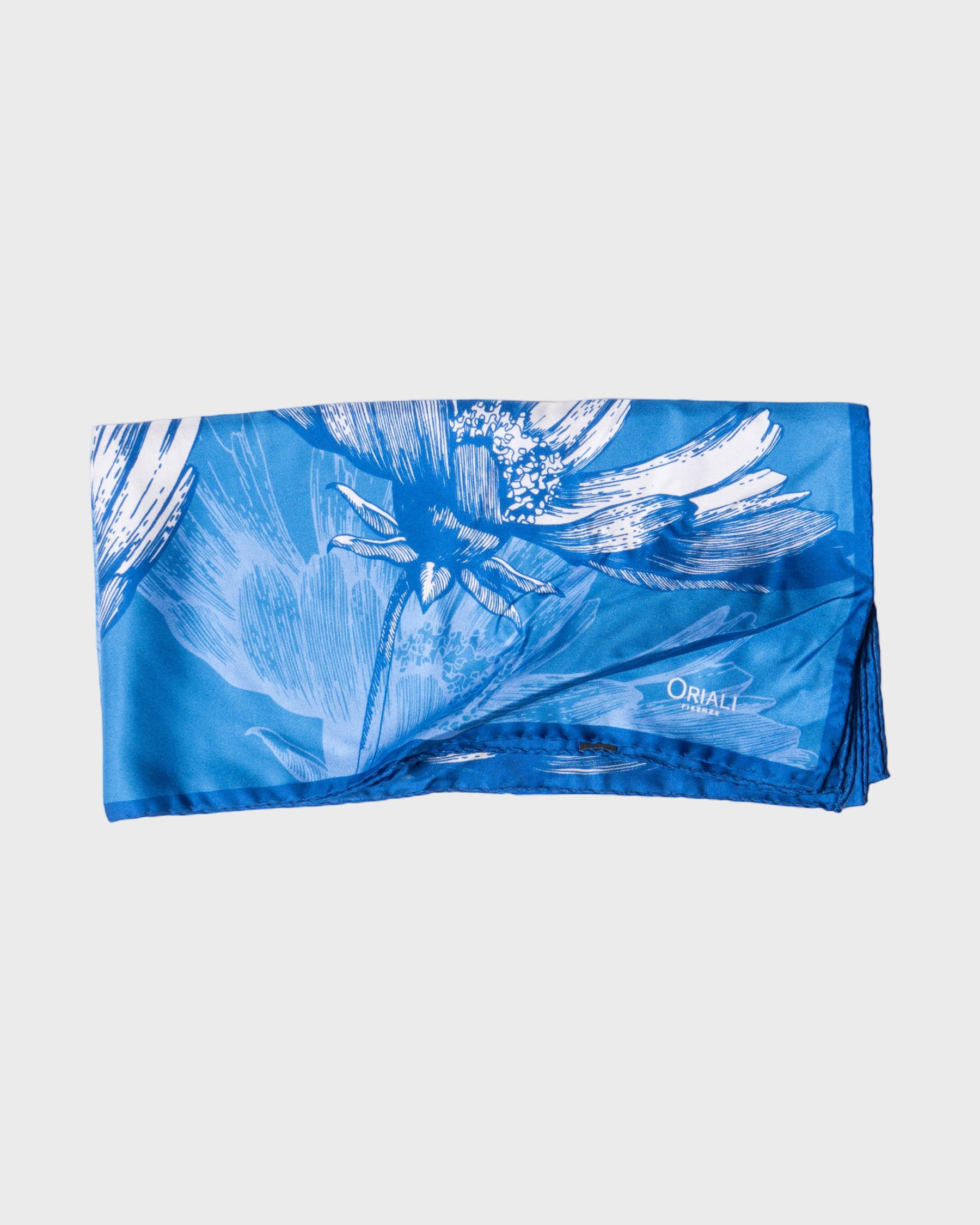 Foulard Ècharpe à imprimé Floral en sergé