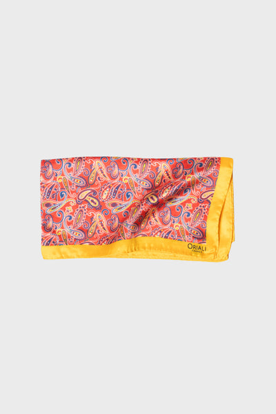 Printed Twill Silk Scarf