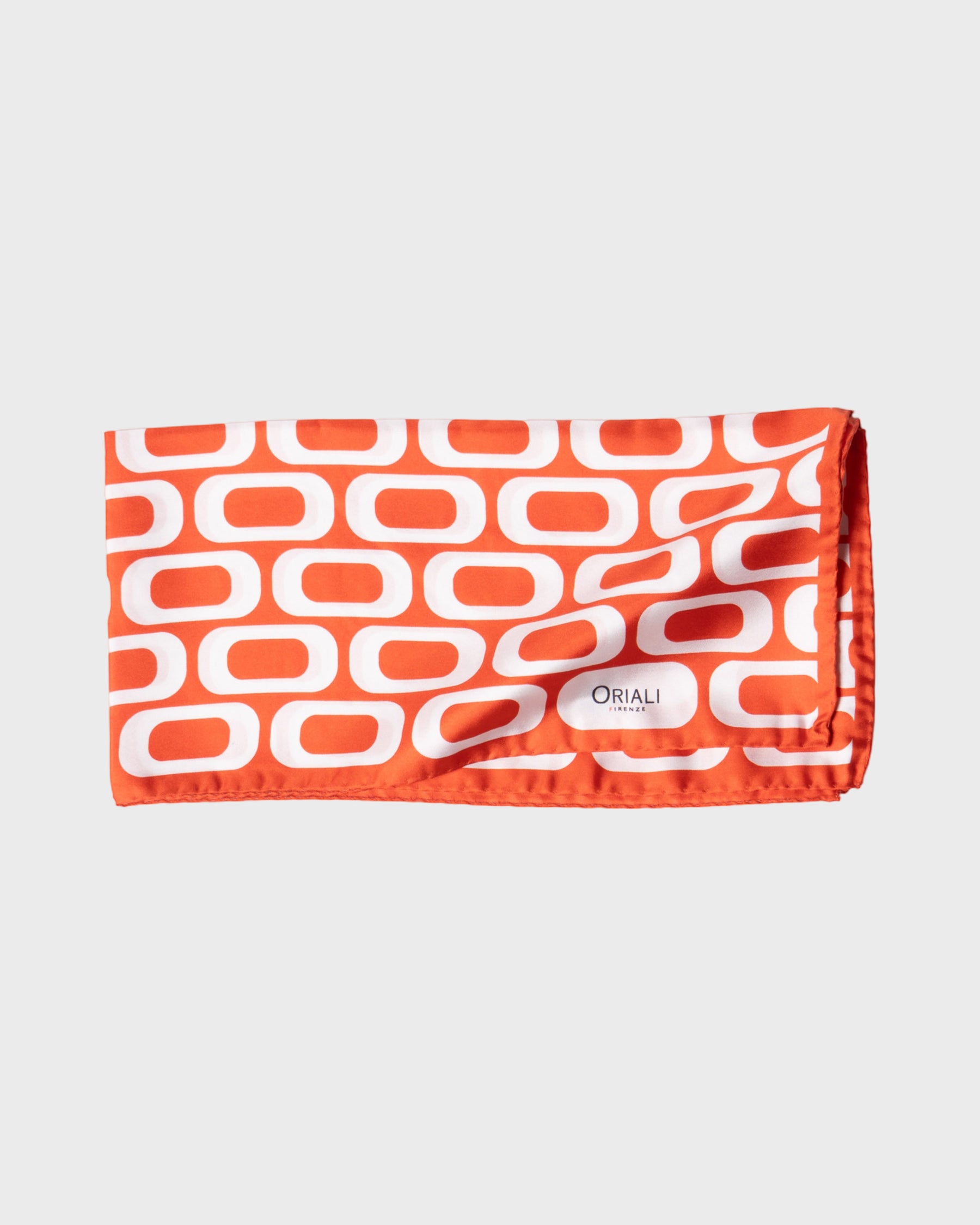 Foulard en sergé optique imprimé