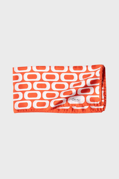 Printed Optical Twill Design Scarf