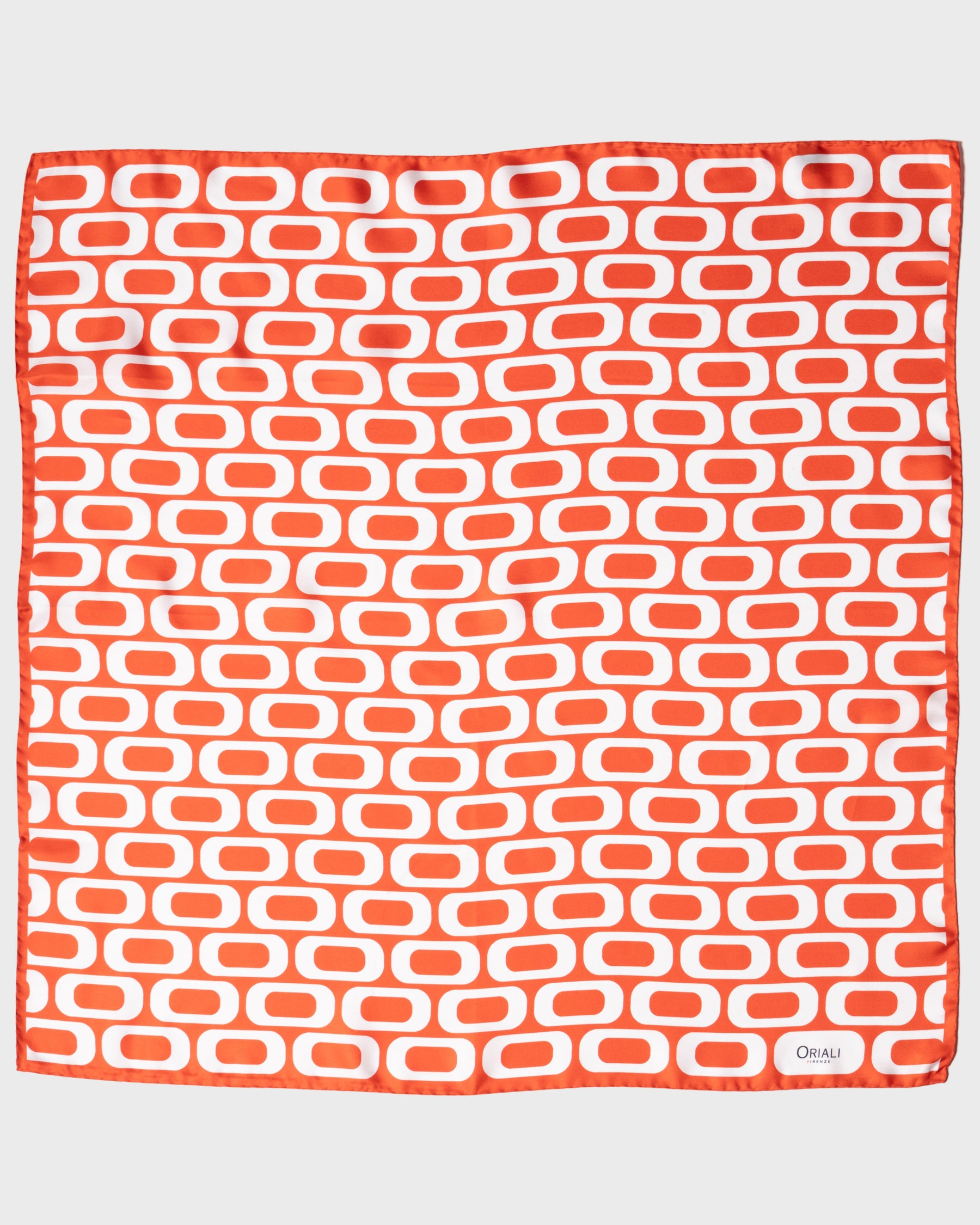 Foulard en sergé optique imprimé