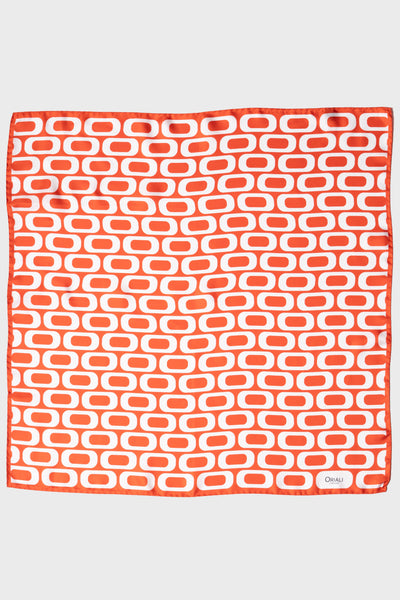 Printed Optical Twill Design Scarf