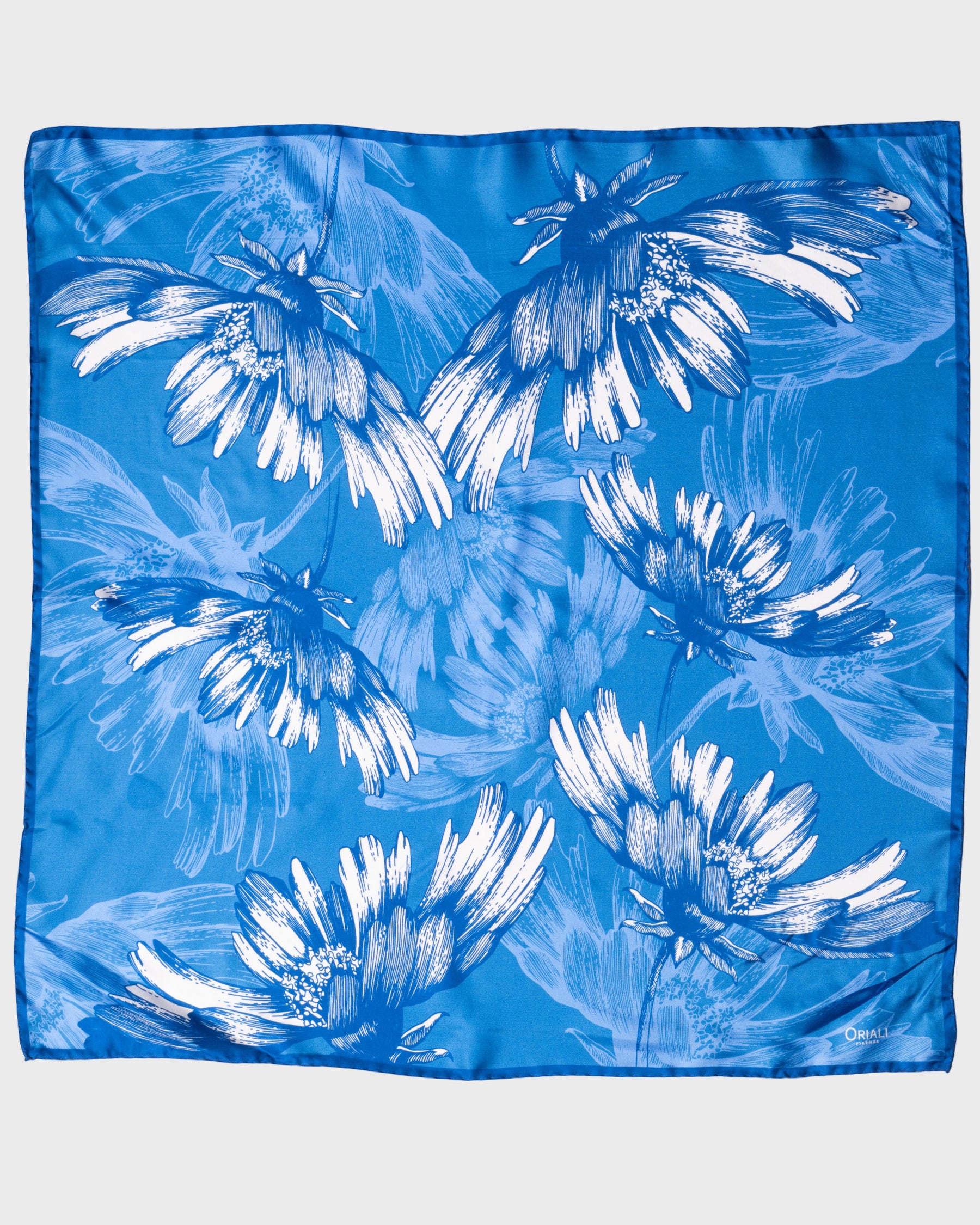 Foulard Ècharpe à imprimé Floral en sergé
