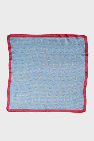 Foulard en soie sergée imprimée