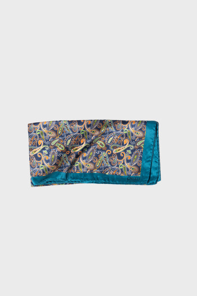 Printed Twill Silk Scarf
